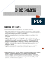 Derecho de Policia