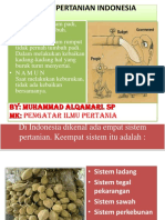 3. Sistem Pertanian Indonesia