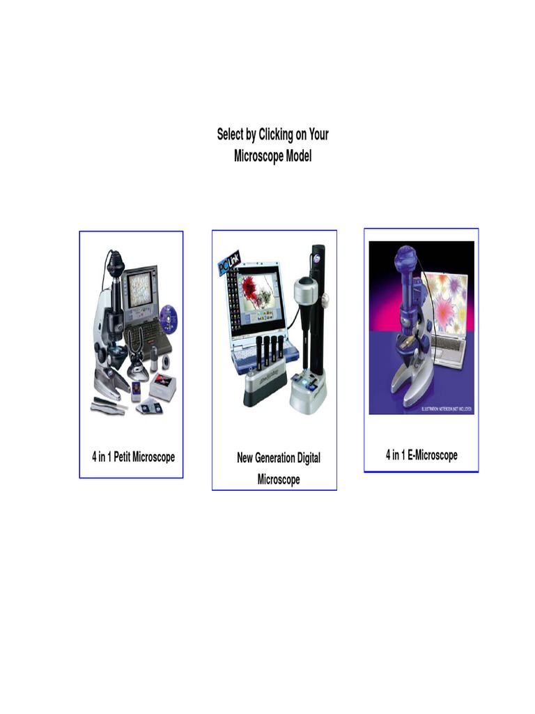 E Microscope Manual Eng PDF | PDF | Installation (Computer Programs ...
