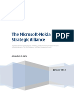 The Microsoft-Nokia Strategic Alliance PDF