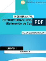 Calculo de Caudal de Diseño de Rios