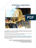 Spaghetti Bridge Competition 2017 Technical College Dambulla