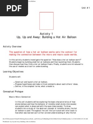 Building Hot Air Balloon