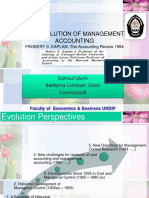 The Evolution of Management Accounting - Kaplan - Ulum