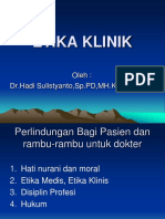 Etika Klinik Hadi