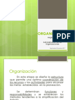 Unidad II. Organización