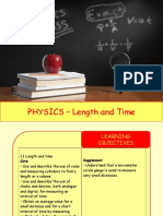 Physics 1 - Length and Time