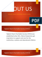 About Us: Vigilant Heart Charitable Society (VHCS)