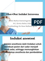 Obat Obat Anestesi Intravena Ppt