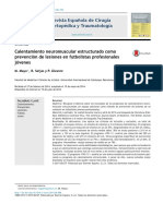 Calentamiento Neuromuscular Estructurado Como Prevención de Lesiones en Futbolistas Profesionales Jóvenes