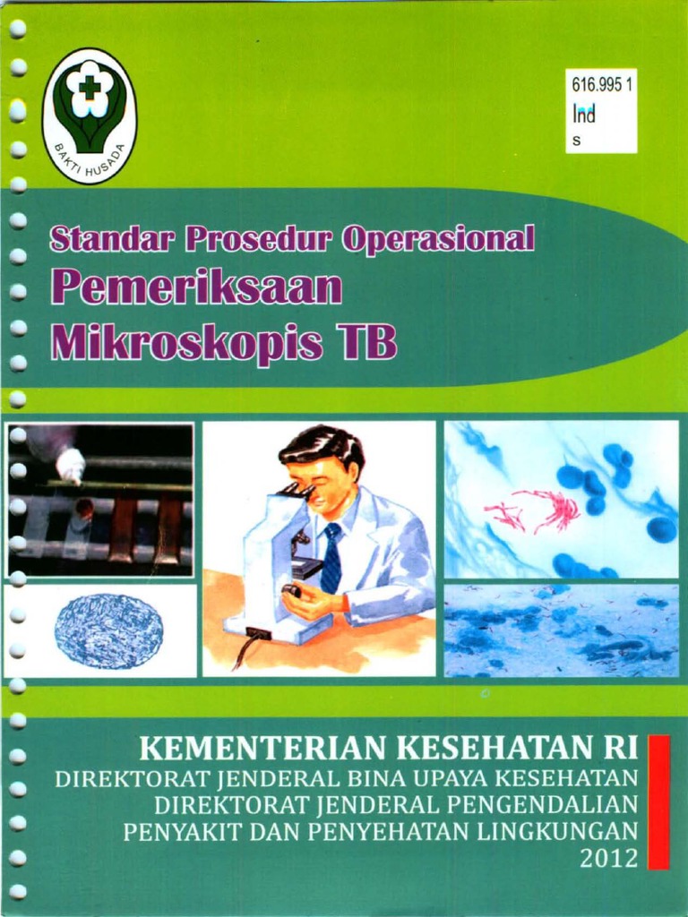 2012 - Standar Prosedur Operasional Pemeriksaan Mikroskopis TB | PDF