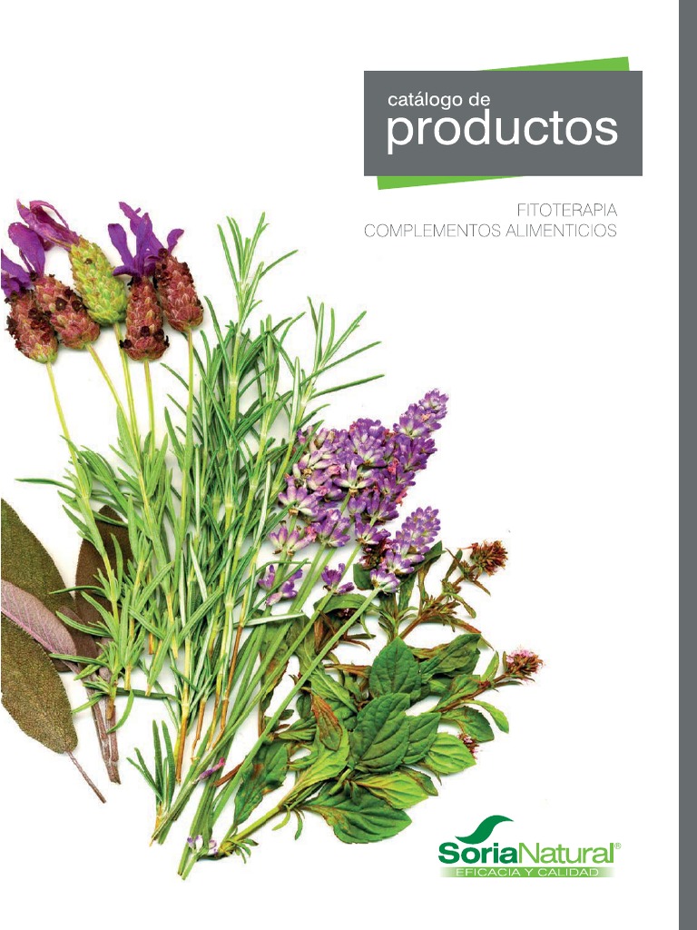 Catalogo Lab Soria Natural 2016 PDF Herboristería Calidad