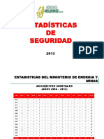 Estadistica de Seguridad