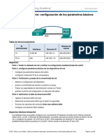 5.1.1.6 Lab - Configuring Basic Switch Settings (Completa)