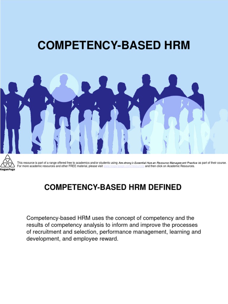 Competency Based HRM | Download Free PDF | Competence (Human Resources ...