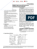 Tps92692 LED Controller With Spread Spectrum Freq Mod