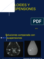 Coloides y suspensiones: características y diferencias