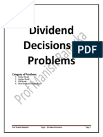 CA Final SFM Questions On Dividend Decision Prof Manish OW01JKS2