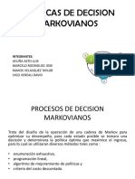 Políticas de decisión Markovianas para estacionamiento estudiantil