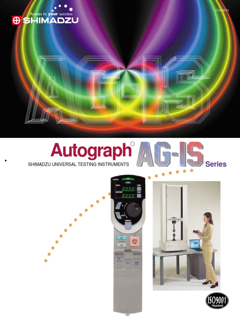 Shimadzu Autograph AG-IS Universal Testing Machine: A Next Generation ...