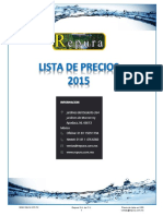 Lista de Precios - LP RP TA 260115