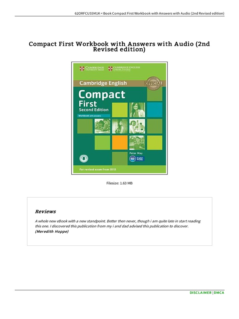 Compact First Workbook with Audio | PDF | Written Communication ...