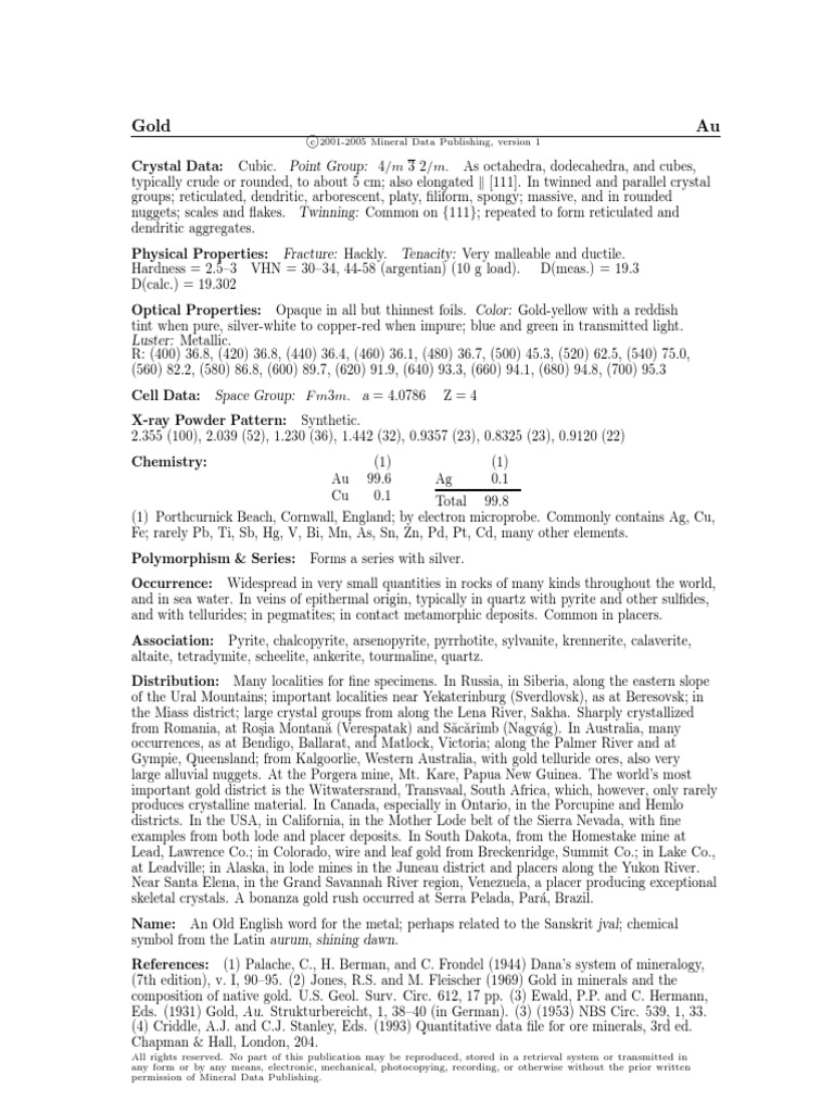 Gold PDF | PDF | Social Science