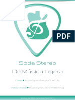 Soda Stereo - de Música Ligera TAB