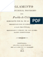 Reglamento Constitucional Provisorio de 1812