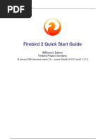 Firebird 2 Quick Start Guide: Ibphoenix Editors Firebird Project Members