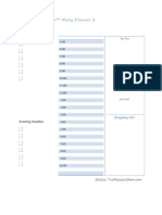 Daily Planner PDF