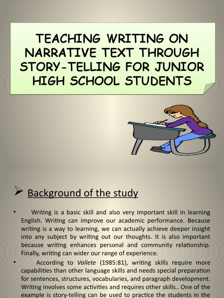 Narrative Writing via Storytelling | PDF | Storytelling | Narrative