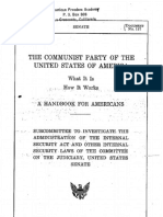 The Communist Party of United State of America PDF