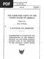 The Communist Party of United State of America PDF