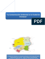 ARBOL de PROBLEMAS Contaminacion en Chimbote