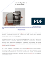 Recuperación del Magnetrón en hornos de microondas