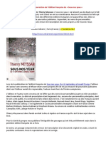 27-10-2017-Précisions Et Correction de l’Édition Française de « Sous Nos Yeux »