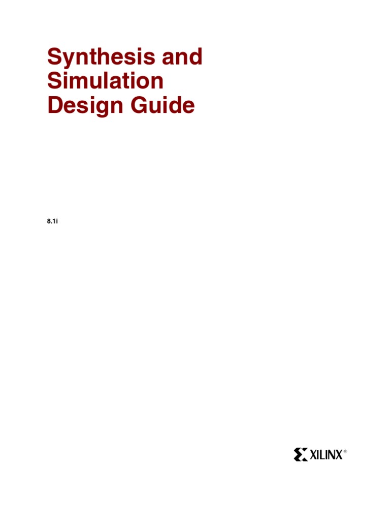 Synthesis and Simulation Design Guide | PDF | Hardware Description ...