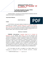Proyecto de sentencia de amparo de ARTICLE 19 sobre omisión legislativa en materia de Publicidad Oficial