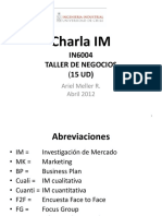 Charla Investigacion de Mercado, A MELLER