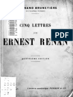 Cinq lettres sur Ernest Renan - Brunetière, Ferdinand, 1849-1906.pdf