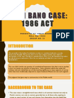 Shah Bano Case