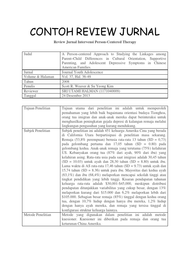 Contoh Jurnal Kualitatif Ekonomi