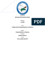 Trabajo Final de Emprendurismo y Empresa