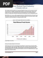 Canadian Mutual Fund Industry: A Changing Landscape