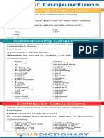 194.types of Conjunctions PDF