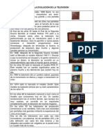 La Evolución de La Televisión