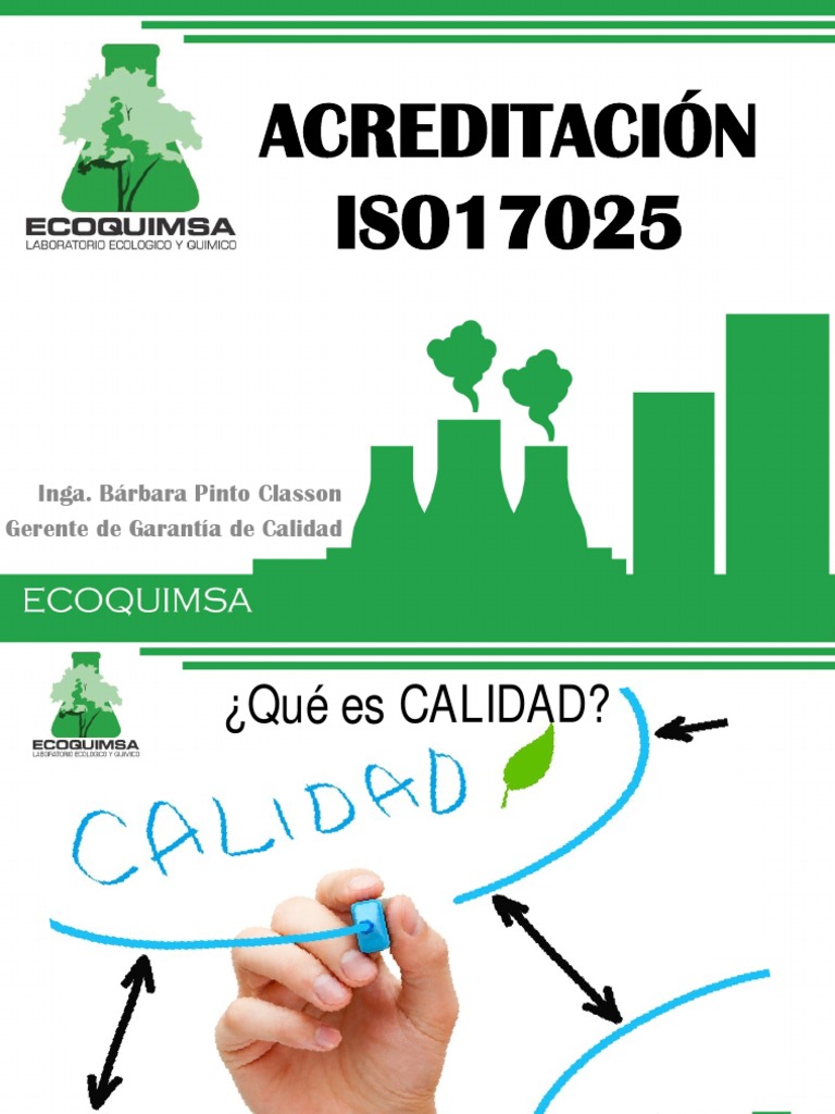 Acreditación+ISO+17025 | Gestión de la calidad | Calidad (comercial