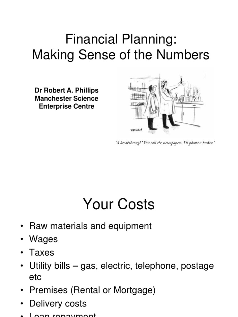 Basic Financial Projections | PDF | Expense | Income Statement