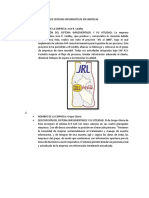 Ejemplos de Aplicación de Sistemas Informáticos en Empresas